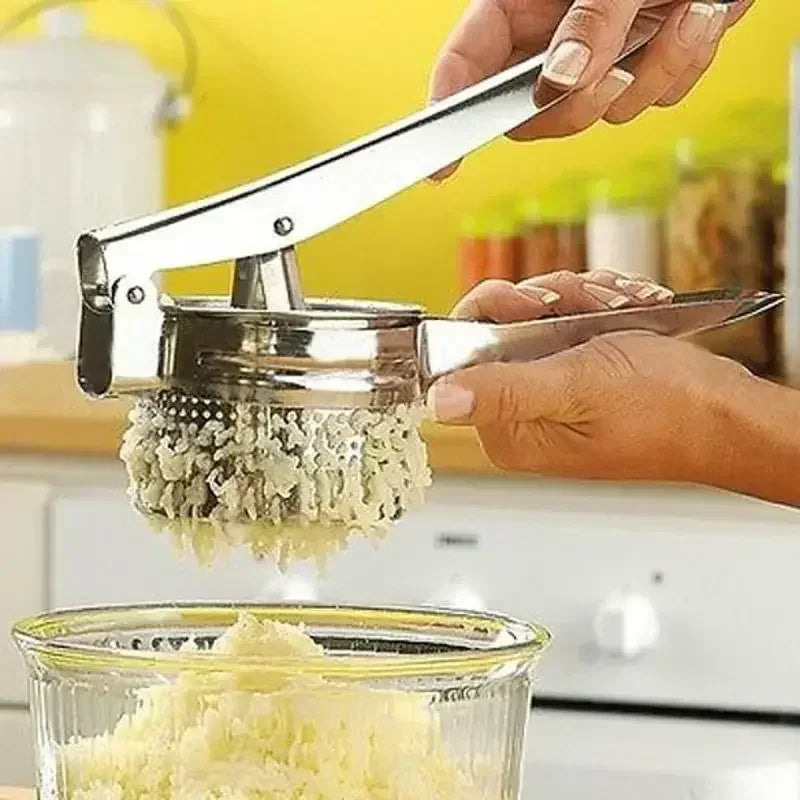 Stainless Steel Potato Mash Press - Fruit & Vegetable Ricer